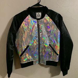 UNIF Holo Bomber Jacket